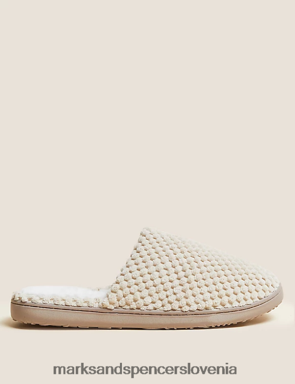 mule copati s skrivno oporo mink Marks & Spencer obutev ženske 6T8F6X3382
