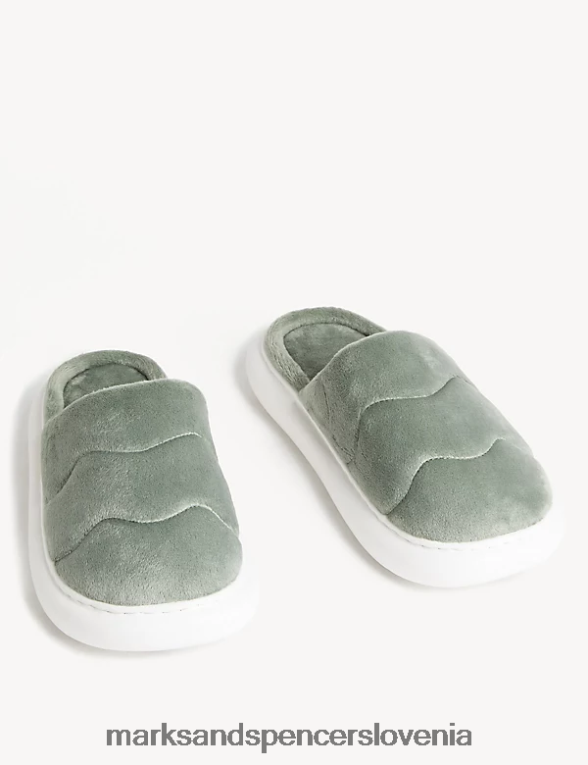 mule copati zelena Marks & Spencer obutev ženske 6T8F6X2738