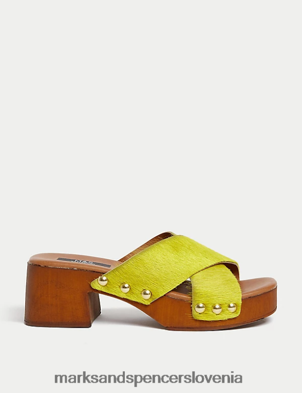 cokle z blok peto z odprtimi prsti apno Marks & Spencer obutev ženske 6T8F6X1931