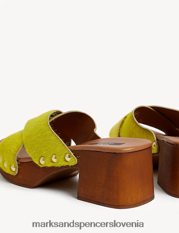 cokle z blok peto z odprtimi prsti apno Marks & Spencer obutev ženske 6T8F6X1931