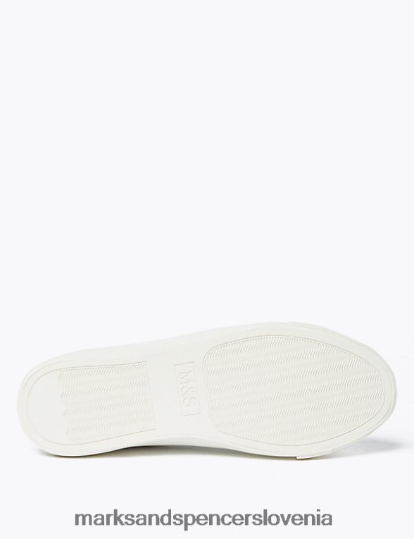copati z vezalkami bela Marks & Spencer obutev ženske 6T8F6X823